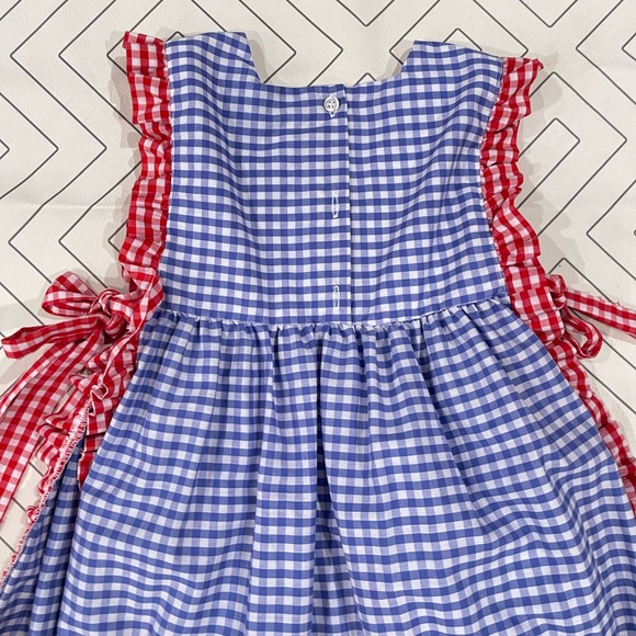 The Bubble Bee Gingham Fourth of July Two Piece Outfit - T - Picture 16 of 16